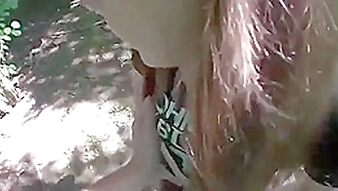 Four eyed girl fucked in the woods Four eyed girl fucked in the woods