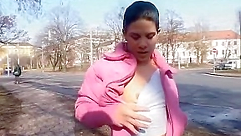 Fabulous flashing video with public scenes 3 Fabulous flashing video with public scenes 3