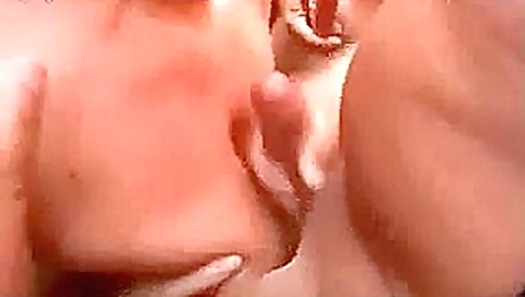 Granny sucking even more cock at the beach