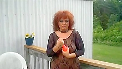 Hot Lady outdoor