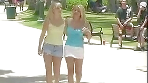 two Hot Blonde teens 18+ Flash & Play In Public! two Hot Blonde teens 18+ Flash & Play In Public!