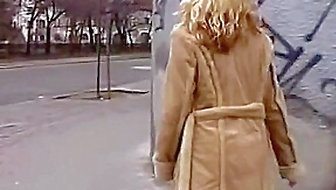 Pissing and licking in street