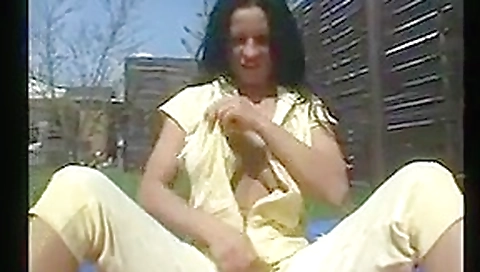 Footjob Outdoor
