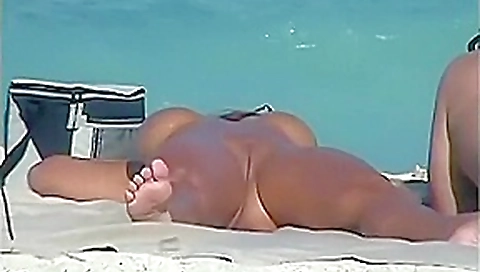films beach nudist women tanning their bodies and big tits
