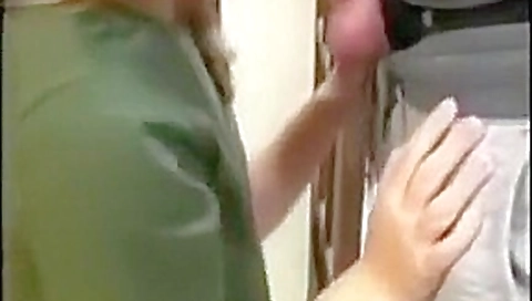 Blonde Wife on her Knees Giving Blowjob Blonde Wife on her Knees Giving Blowjob
