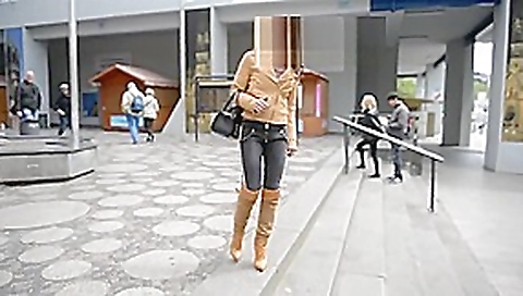 Low rise jeans, leather jacket and high heels Pt. 1 Low rise jeans, leather jacket and high heels Pt. 1