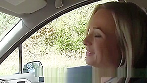 Blonde teen 18+ Bangs Big Cock On The Bonnet Blonde teen 18+ Bangs Big Cock On The Bonnet