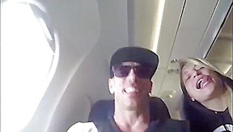 Girlfriend Sucks Cock on a Plane Girlfriend Sucks Cock on a Plane