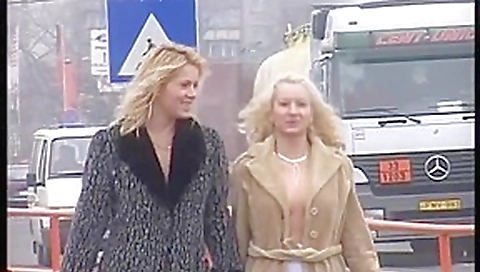 2 kinky blondes girls risky pissing on real public streets 2 kinky blondes girls risky pissing on real public streets