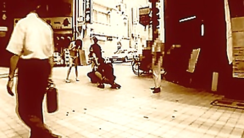 Subtitled extreme Japanese public nudity striptease in Tokyo Subtitled extreme Japanese public nudity striptease in Tokyo