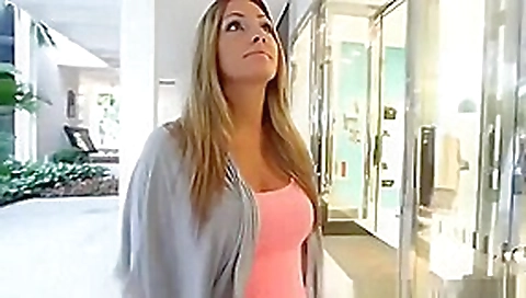 Best pornstar in crazy blonde, straight adult clip