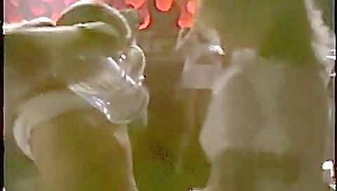 Girlfriends party on the bar