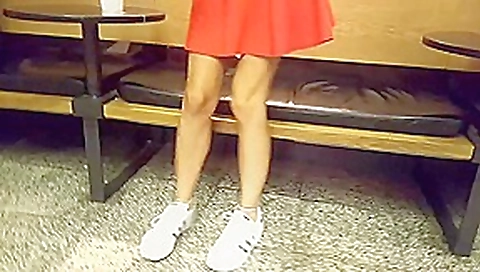 her sexy legs hot crossing short upskirt her sexy legs hot crossing short upskirt