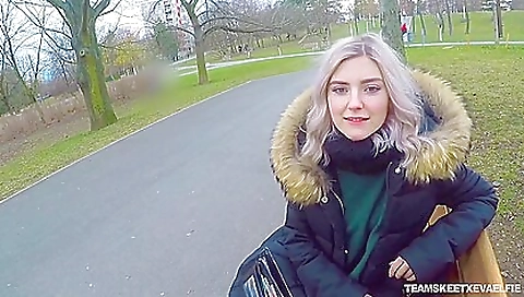 Cutie Eva Elfie Gives A Blowjob In The Park Cutie Eva Elfie Gives A Blowjob In The Park