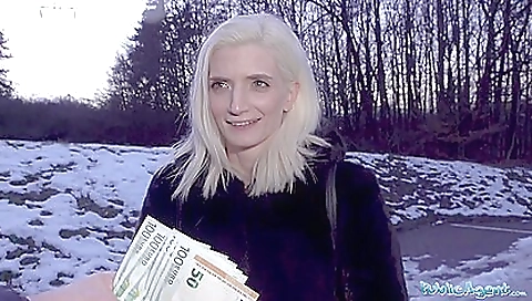 Public Agent Pretty skinny student 18+ receives facial Public Agent Pretty skinny student 18+ receives facial