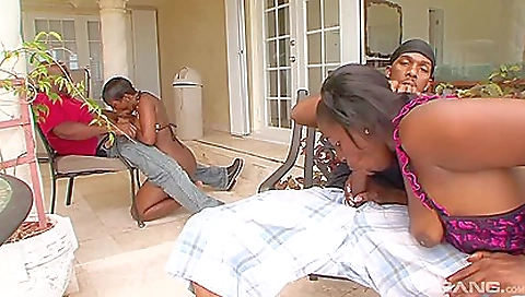 Roxanne Earns A Load Of Semen By Booty Clapping For A Pair Of Black Men With Roxanne Shorte Roxanne Earns A Load Of Semen By Booty Clapping For A Pair Of Black Men With Roxanne Shorte