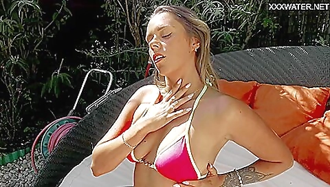 French Beauty In The Pool - Anita Rover French Beauty In The Pool - Anita Rover