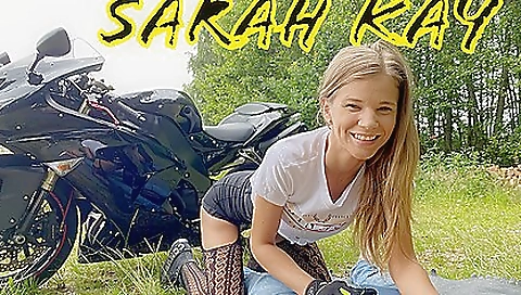 Sarah Kay And Sara Kay In Beautiful Motorcyclist - Pornstar Outdoor Sex Sarah Kay And Sara Kay In Beautiful Motorcyclist - Pornstar Outdoor Sex
