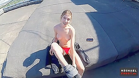 Public Tit Flashing - Full Eye Contact Blowjob And Cum Walk On Tits Public Tit Flashing - Full Eye Contact Blowjob And Cum Walk On Tits