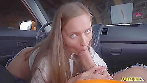 Young Chick With Perky Tits Pleasuring Horny Dude In The Car Young Chick With Perky Tits Pleasuring Horny Dude In The Car