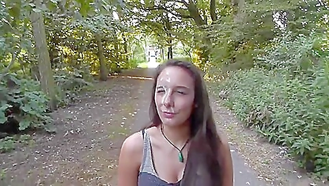 Girl Received Cum Facial In Public Park Girl Received Cum Facial In Public Park