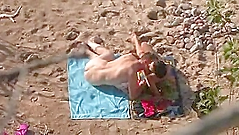 Oral Stimulation sex in 69 on a beach Oral Stimulation sex in 69 on a beach