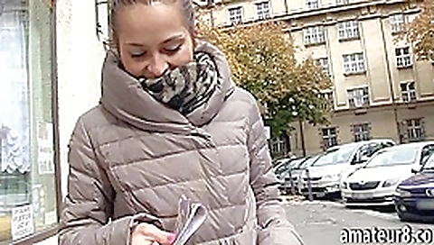 Amateur brunette Czech girl pounded in the park for money Amateur brunette Czech girl pounded in the park for money