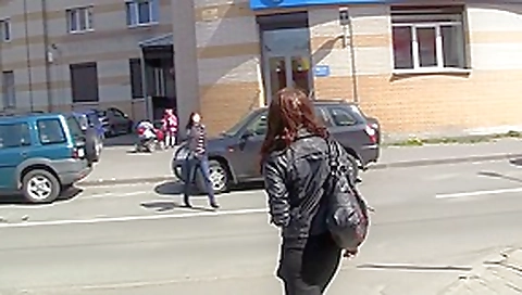 Risky public sex adventure with hot babe Risky public sex adventure with hot babe