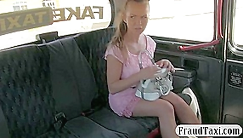 Big tits blondie whore fucked and jizzed on by the driver Big tits blondie whore fucked and jizzed on by the driver