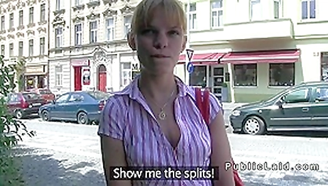 Czech amateur ballerina flashing and fucking in public Czech amateur ballerina flashing and fucking in public