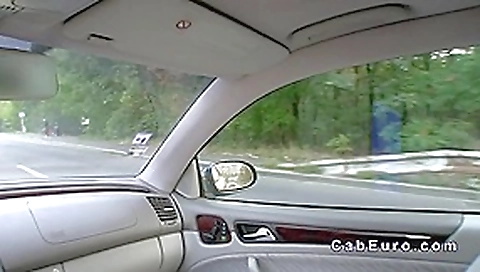 Czech student 18+ gives blowjob in fake taxi for cash Czech student 18+ gives blowjob in fake taxi for cash