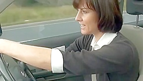 Sexy milf masturbates in her car Sexy milf masturbates in her car